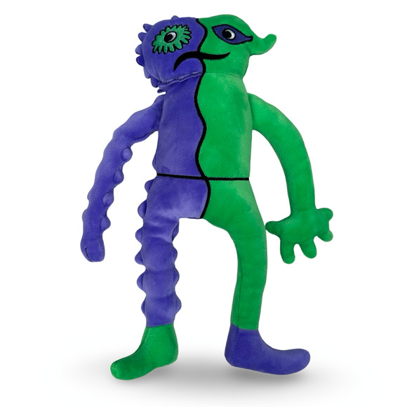 Garten of Banban Bittergiggle Jester Plush Toy 12" Purple Green Stuffed Animal - Picture 1 of 5
